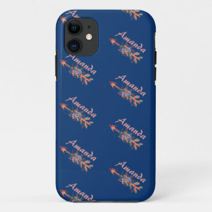 Funda Para iPhone 11 Flechas florales personalizadas