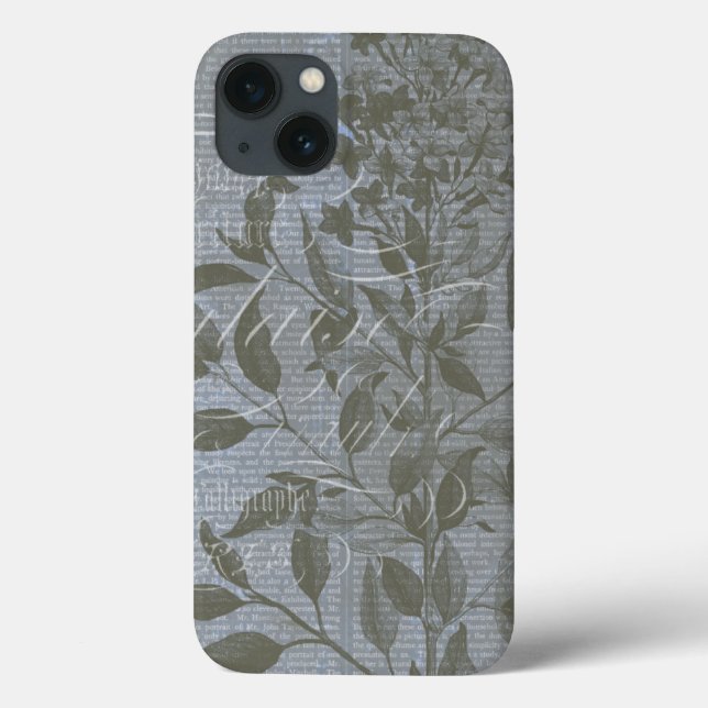Funda De Case-Mate Para iPhone Fleur de Bleu I (Reverso)