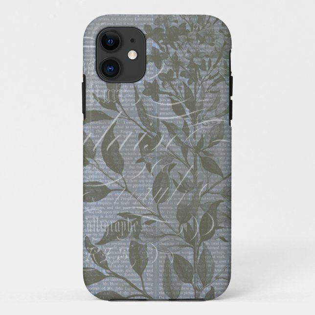 Funda De Case-Mate Para iPhone Fleur de Bleu I (Reverso)