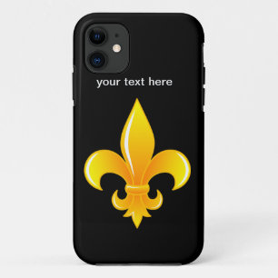 Fleur de lis iPhone 5 funda regalo de época