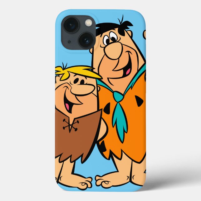 Funda De Case-Mate Para iPhone Flintstone de los escombros y de Fred de Barney (Reverso)