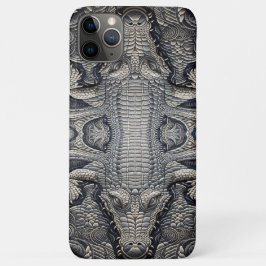 Funda Para iPhone 11 Pro Max Flippiges cooles Kroko Top Design für