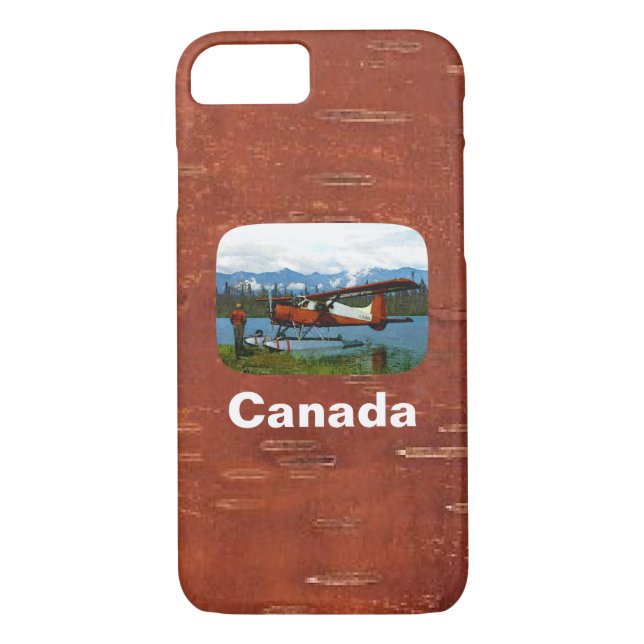 Funda De Case-Mate Para iPhone Floatplane De Havilland Beaver (Reverso)