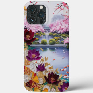 FUNDA PARA iPhone 13 PRO MAX FLOR