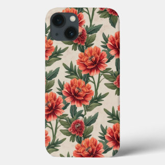 Funda Para iPhone 13 flor