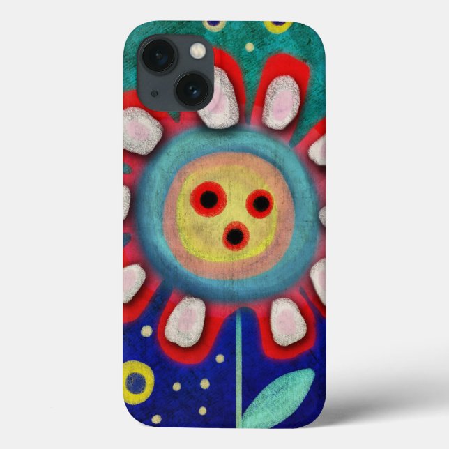Funda De Case-Mate Para iPhone Flor (Reverso)