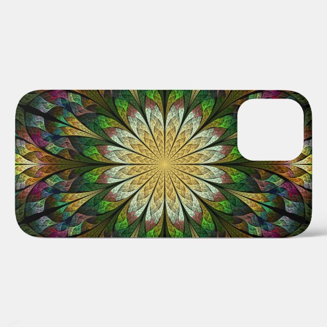 Funda De Case-Mate Para iPhone Flor agobiada (Reverso (Horizontal))