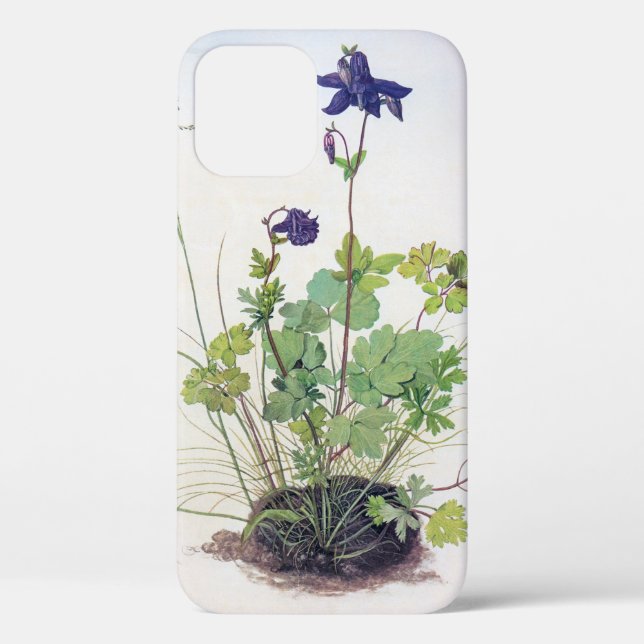 Funda De Case-Mate Para iPhone Flor Aquilegia vulgaris, Albrecht Durer (Reverso )