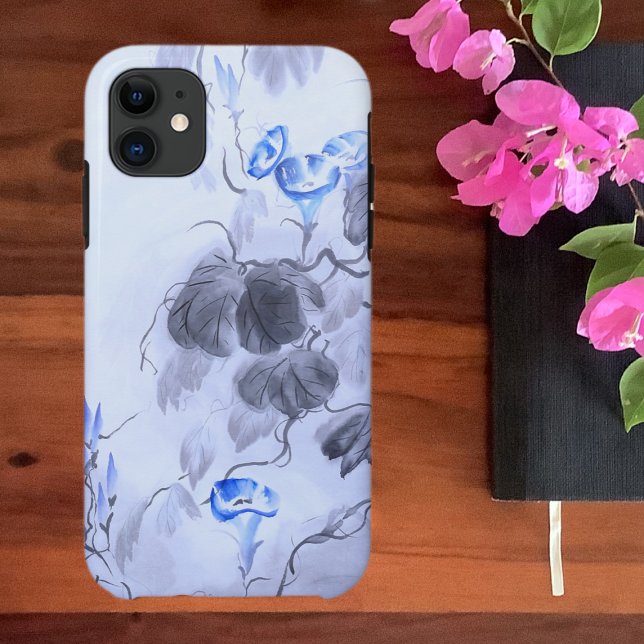 Funda De Case-Mate Para iPhone Flor azul (Subido por el creador)