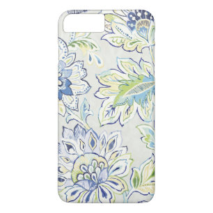 Funda Para iPhone 8 Plus/7 Plus Flor azul bohemia