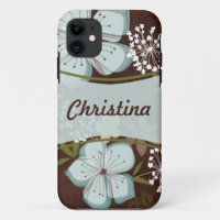 Flor azul hawaiana para iPhone 5 Mate ID™