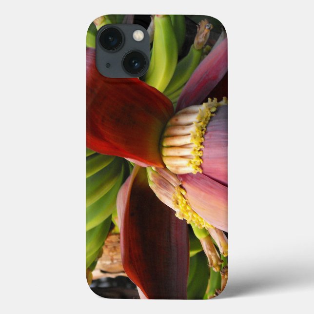 Funda De Case-Mate Para iPhone Flor bananera (Reverso)