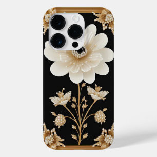 Funda Para iPhone 14 Pro De Case-Mate Flor Blanca Elegante