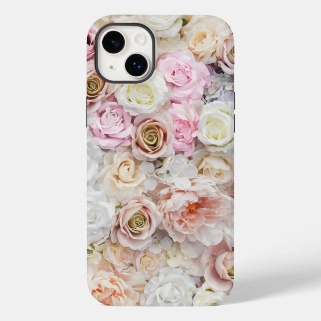 Funda De Case-Mate Para iPhone Flor Bouquet (Reverso )