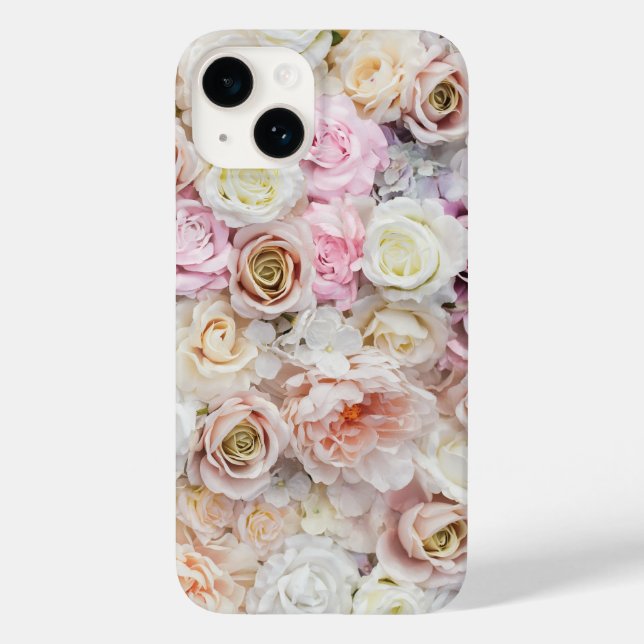 Funda De Case-Mate Para iPhone Flor Bouquet (Reverso )
