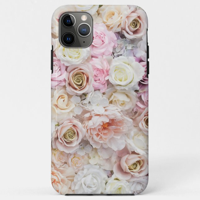 Funda De Case-Mate Para iPhone Flor Bouquet (Reverso)