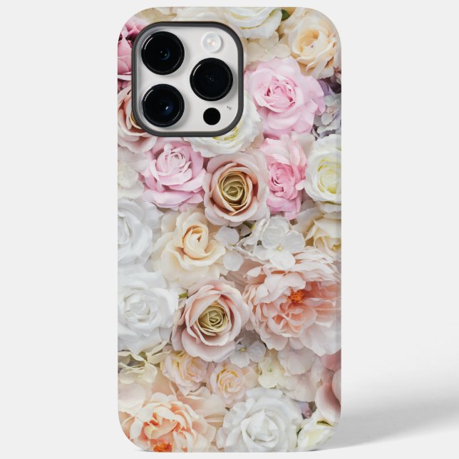Funda De Case-Mate Para iPhone Flor Bouquet (Reverso )