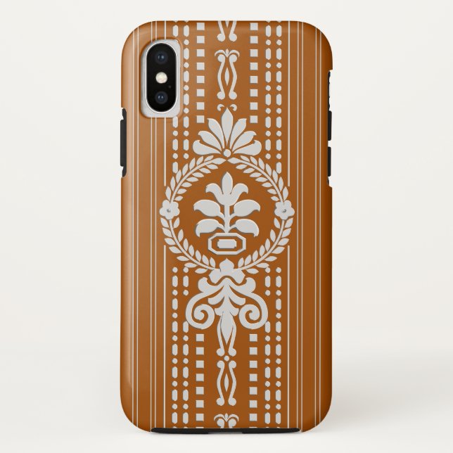 Funda De Case-Mate Para iPhone Flor con flores de laurel (Reverso)