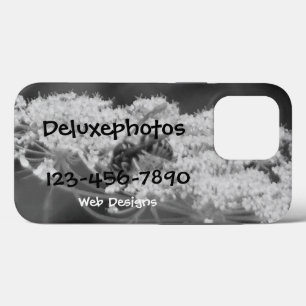Funda Para iPhone 13 Pro Flor de abeja salvaje