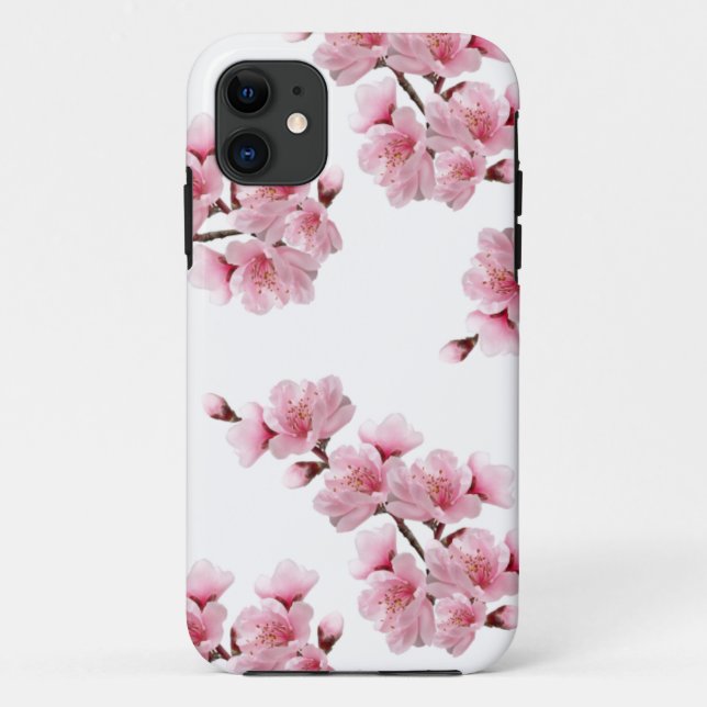 Funda De Case-Mate Para iPhone Flor de cerezo (Reverso)