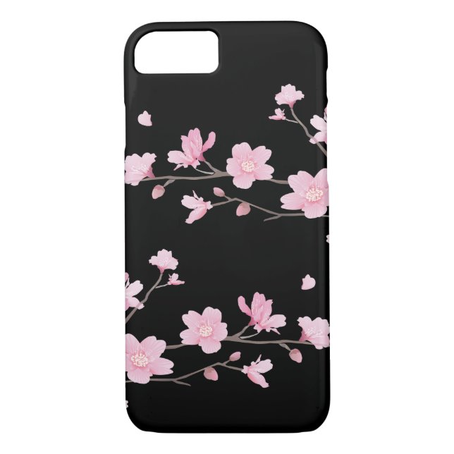 Funda De Case-Mate Para iPhone Flor de cerezo - (Reverso)