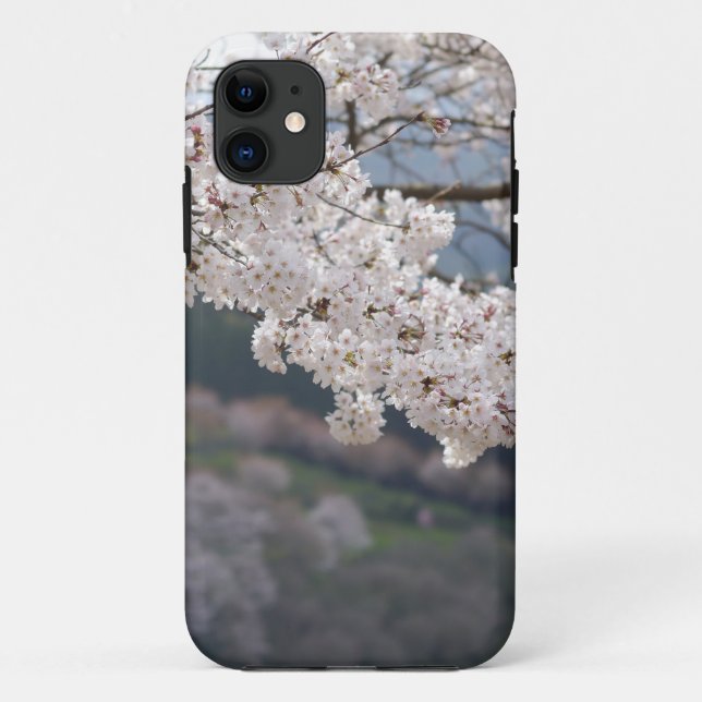 Funda De Case-Mate Para iPhone Flor de cerezo de Kumamoto Japón (Reverso)