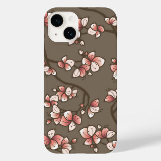 Funda Para iPhone 14 De Case-Mate Flor de cerezo rosa de arándano elegante Sakura Fl