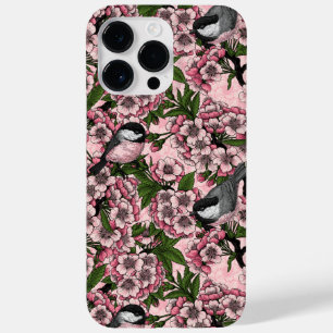 Funda Para iPhone 14 Pro Max De Case-Mate Flor de cerezo y garbanzos en rosa