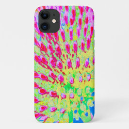 Funda Para iPhone 11 Flor de cono de arco iris multicolor