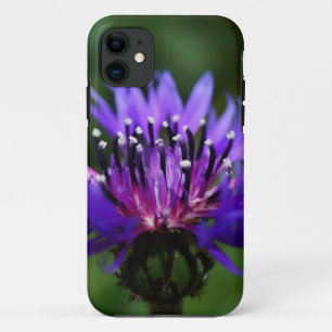 Funda Para iPhone 11 Flor de flores azules florece paz destino de amor