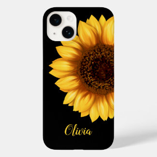 Funda Para iPhone 14 De Case-Mate Flor de flores de girasol