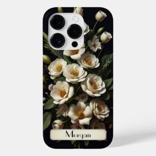 Funda Para iPhone 14 Pro De Case-Mate Flor de flores silvestres color de agua personaliz