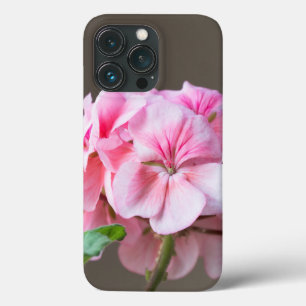 Funda Para iPhone 13 Pro Flor de geranio rosa