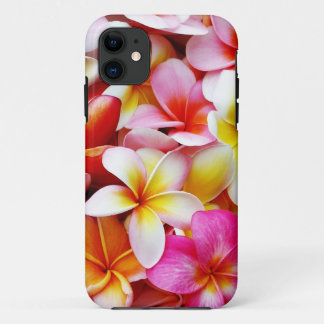 Funda Para iPhone 11 Flor de Hawaii del Frangipani del Plumeria
