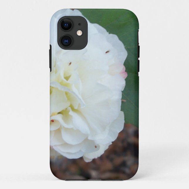 Funda De Case-Mate Para iPhone flor de hibiscus mutabilis blanco (Reverso)