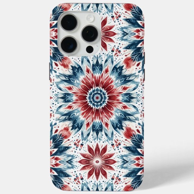 Funda De Case-Mate Para iPhone Flor de independencia (Reverso )