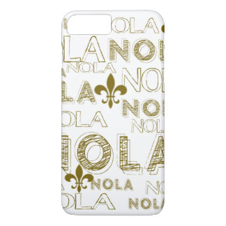 Funda Para iPhone 8 Plus/7 Plus Flor de lis del oro de NOLA NOLA NOLA