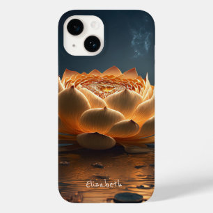 Funda Para iPhone 14 De Case-Mate Flor de Loto Chic
