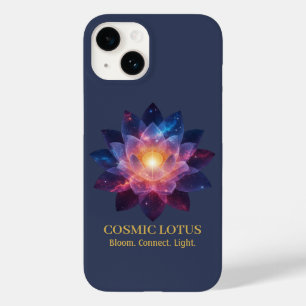 Funda Para iPhone 14 De Case-Mate Flor de Loto Cósmica   Energía de Floración de la 