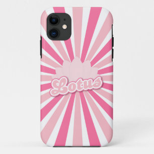 Funda Para iPhone 11 Flor de Loto Rosa