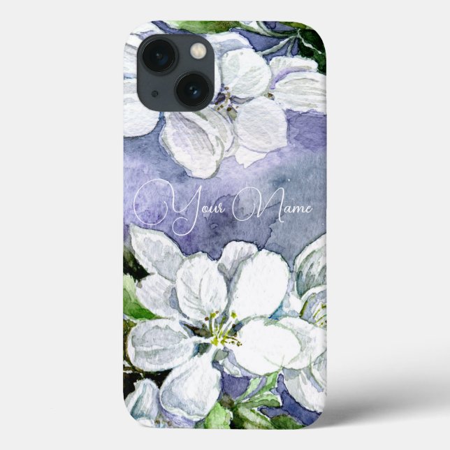 Funda De Case-Mate Para iPhone Flor de manzano (Reverso)