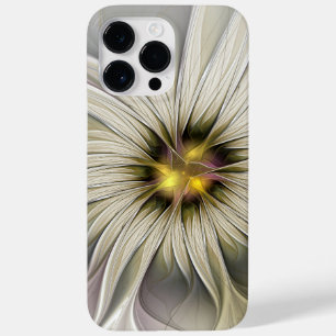 Funda Para iPhone 14 Pro Max De Case-Mate Flor de marfil grande, abstracto arte fractal mode