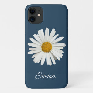 Funda Para iPhone 11 Flor de margarita blanca de moda - Moda floral