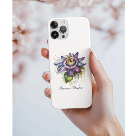 Funda Para iPhone 11 Flor de pasión púrpura apasionada
