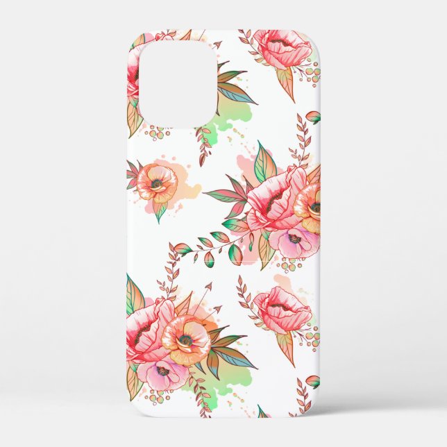 Funda De Case-Mate Para iPhone flor de primavera (Reverso )