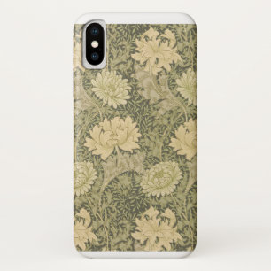 Funda Para iPhone X Flor de Salvia de Crisantemo de William Morris