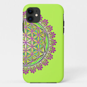 Funda Para iPhone 11 Flor De Vida - Ornamentos De Florencia Vintage 2