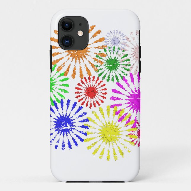 Funda De Case-Mate Para iPhone Flor en problemas (Reverso)