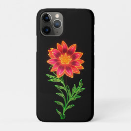 Funda Para iPhone 11 Pro Flor estilo Neon