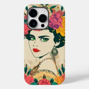 Funda Para iPhone 14 Pro De Case-Mate Flor femenina